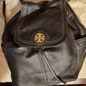Tory Burch Large Leather Backpack